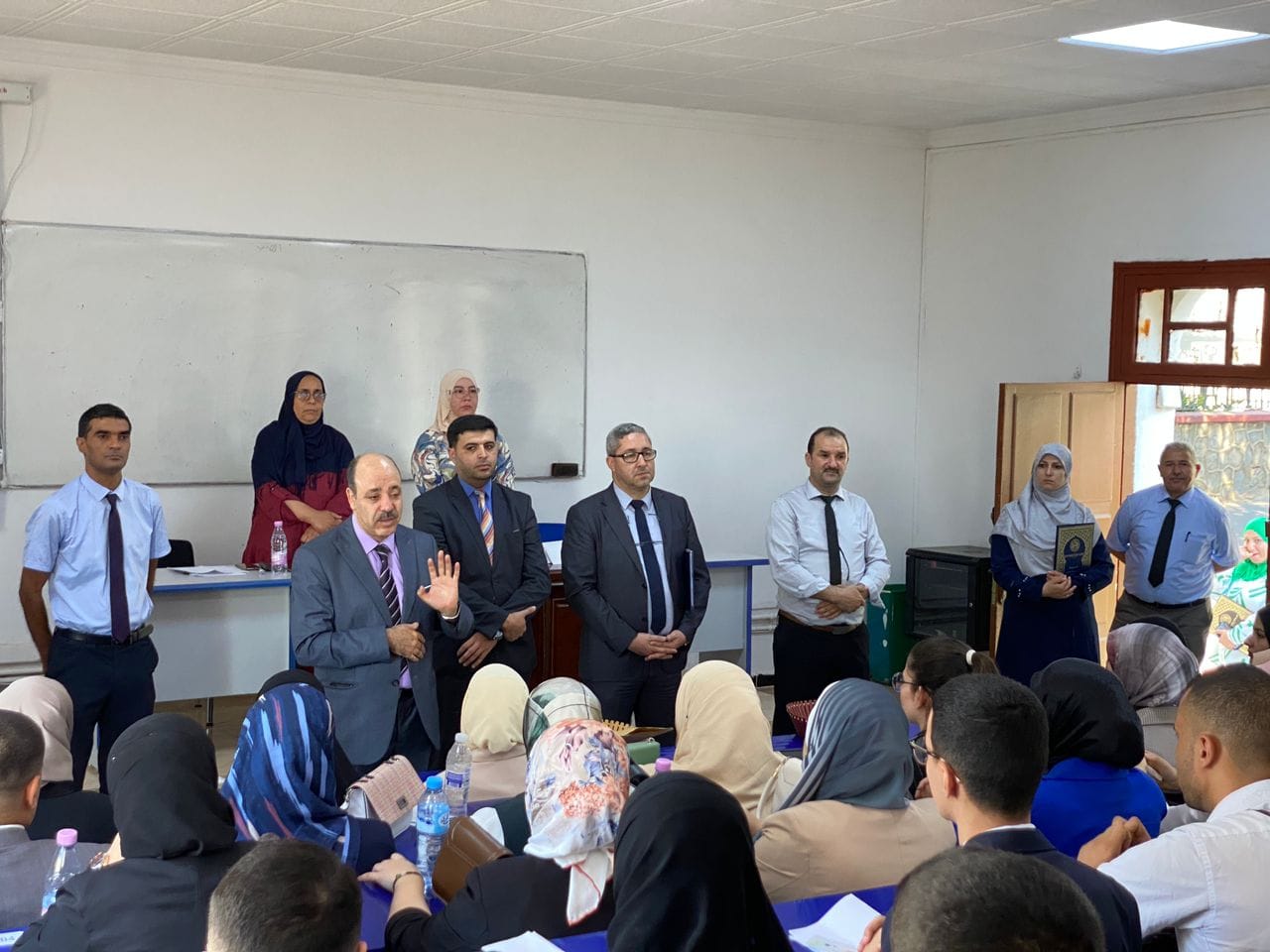 مجريات اليوم الثاني للإمتحان الشفوي للقبول النهائي في مسابقة الإلتحاق بالمدرسة الوطنية للإدارة -دورة 2024-