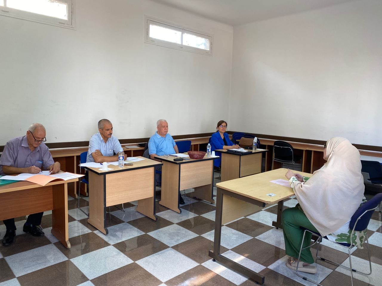 مجريات اليوم الثاني للإمتحان الشفوي للقبول النهائي في مسابقة الإلتحاق بالمدرسة الوطنية للإدارة -دورة 2024-