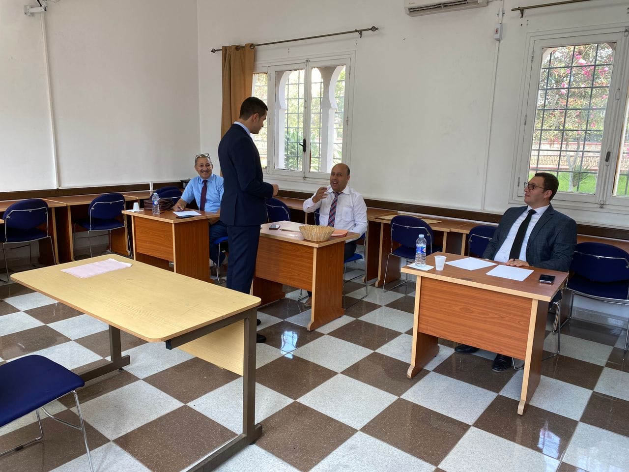 مجريات اليوم الثاني للإمتحان الشفوي للقبول النهائي في مسابقة الإلتحاق بالمدرسة الوطنية للإدارة -دورة 2024-