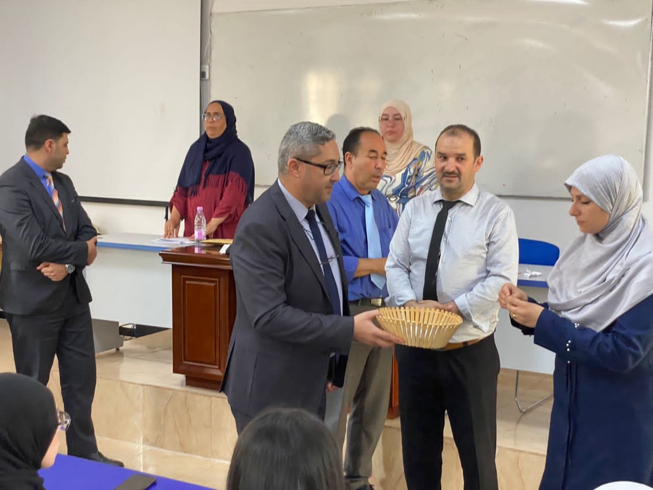 مجريات اليوم الثاني للإمتحان الشفوي للقبول النهائي في مسابقة الإلتحاق بالمدرسة الوطنية للإدارة -دورة 2024-