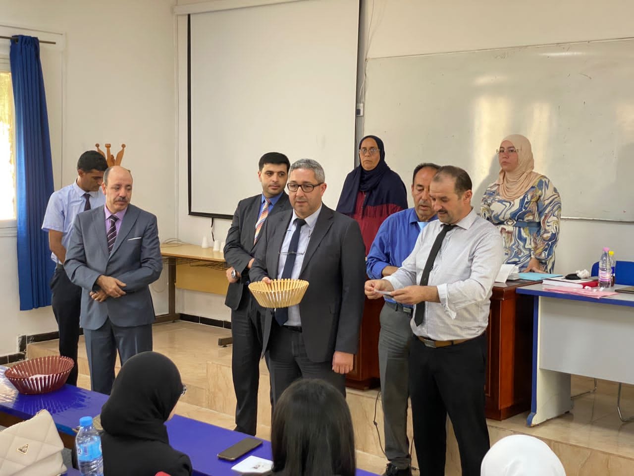 مجريات اليوم الثاني للإمتحان الشفوي للقبول النهائي في مسابقة الإلتحاق بالمدرسة الوطنية للإدارة -دورة 2024-