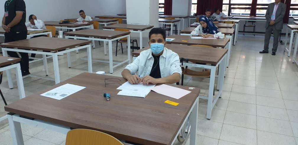 مجريات الاختبارات الكتابية  لمسابقة الالتحاق بالمدرسة -دورة 2025-