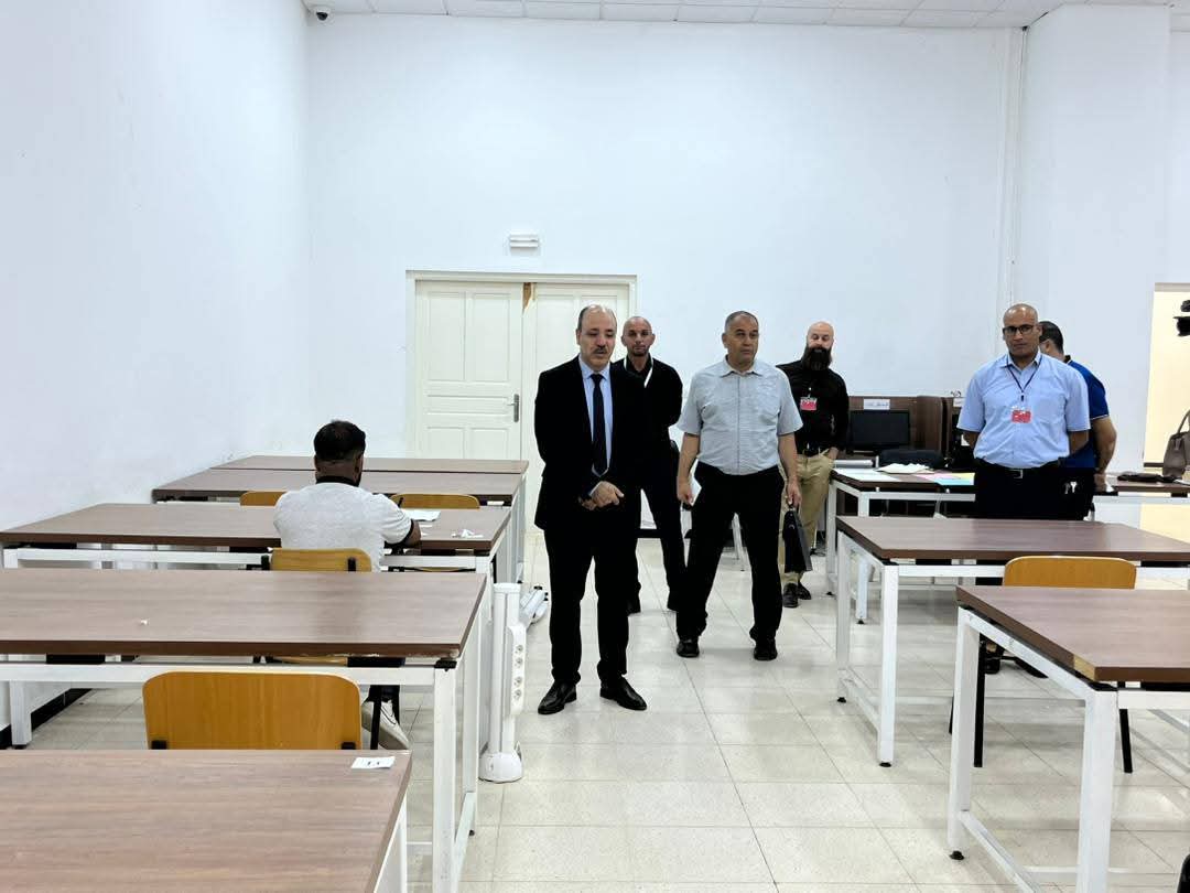 مجريات الاختبارات الكتابية  لمسابقة الالتحاق بالمدرسة -دورة 2025-