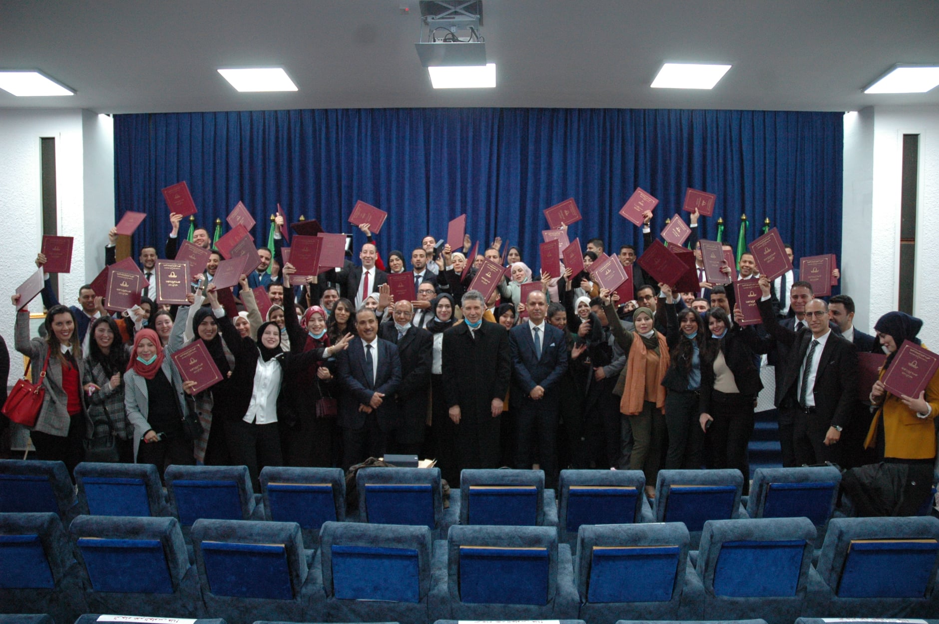 حفل تخرج الدفعة "49" للمتصرفين الرئيسيين المسماة " عباس لغرور "