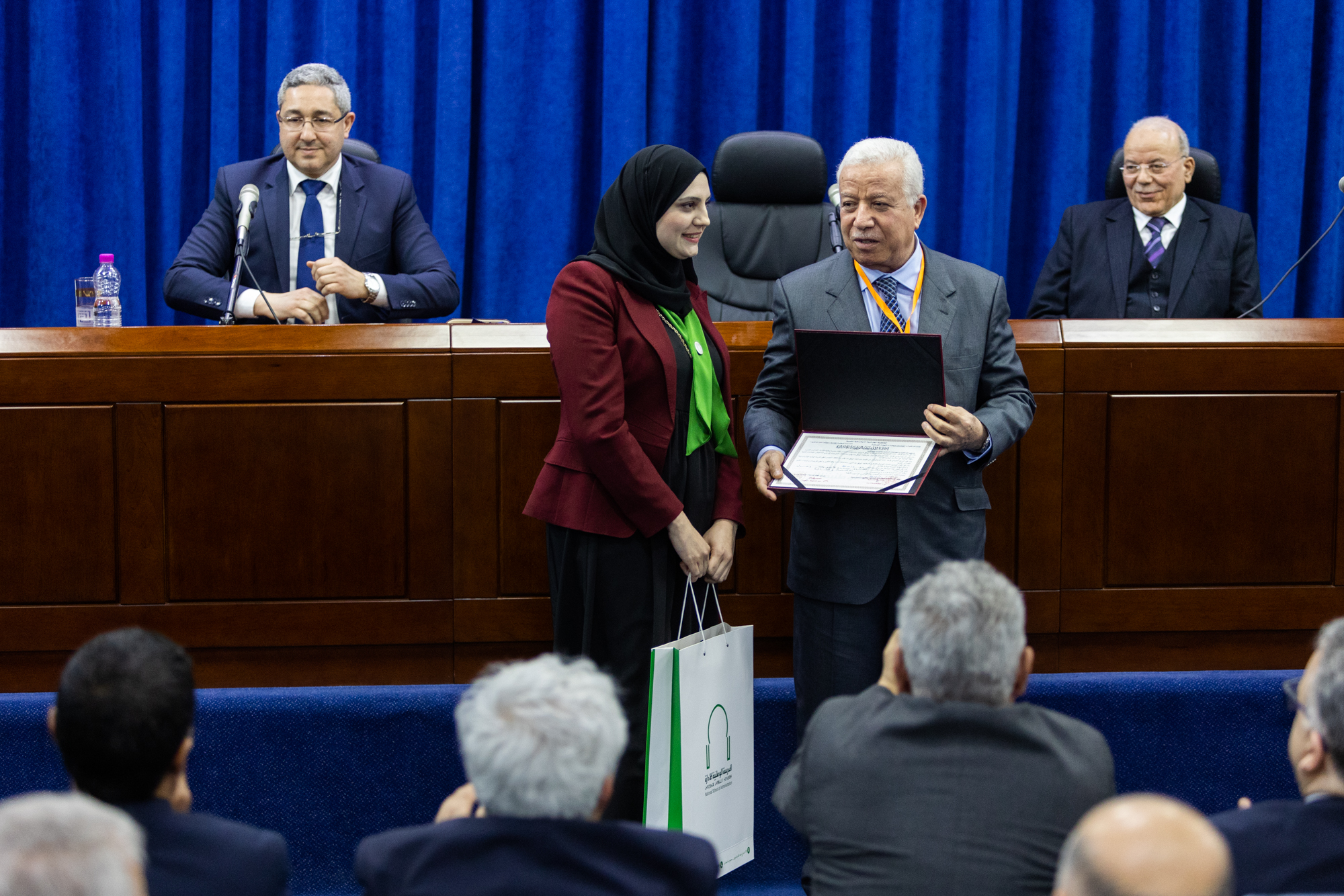 حفل تخرج الدفعة "52 " المسماة " المجاهد يوسف الخطيب"