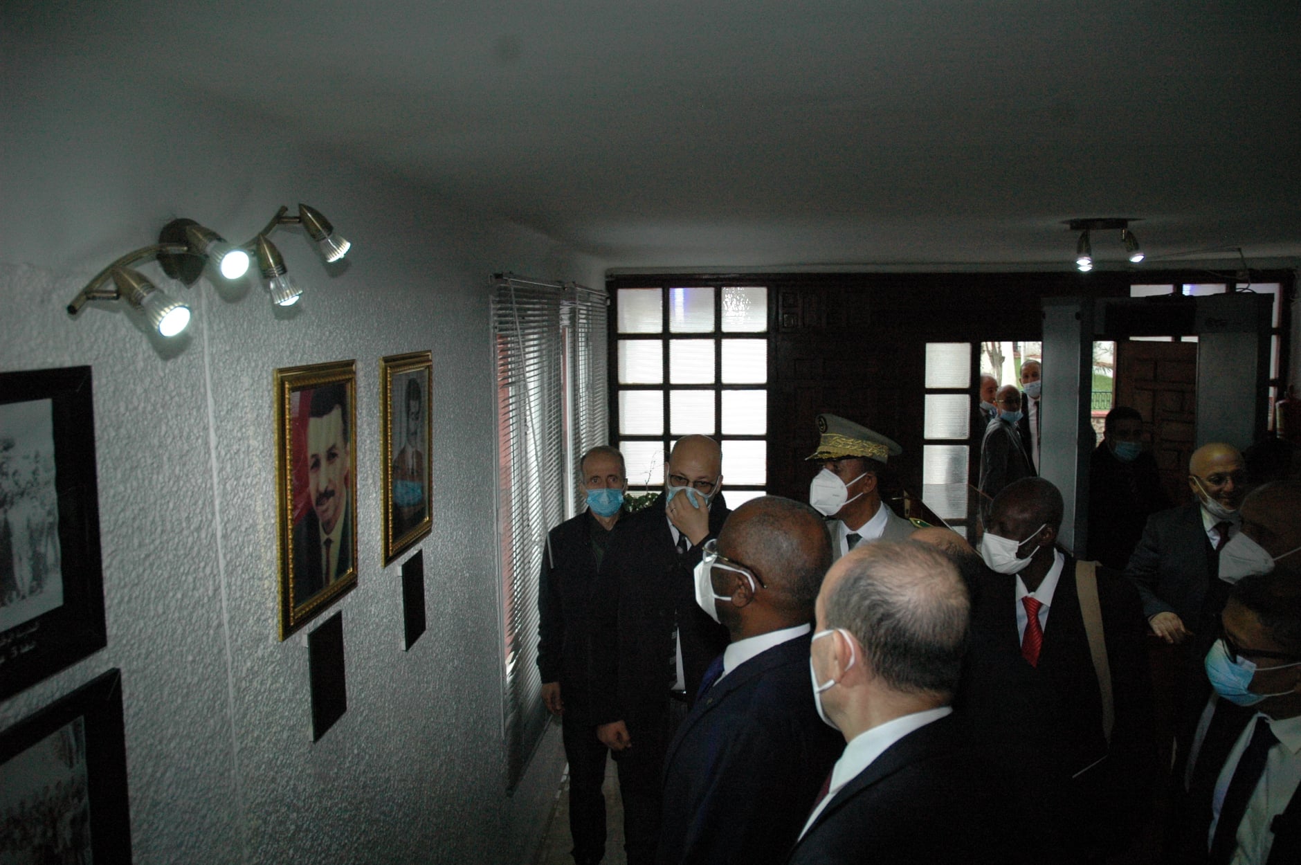 زيارة وزير الداخلية الجماعات المحلية والتهيئة العمرانية رفقة نظيره وزير الداخلية واللامركزية الموريتاني