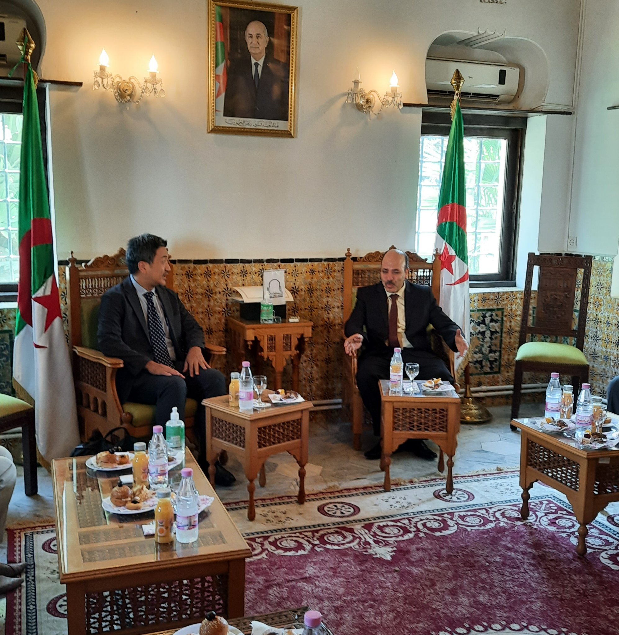 استقبال وفد ممثل عن الوكالة اليابانية للتعاون الدولي JICA