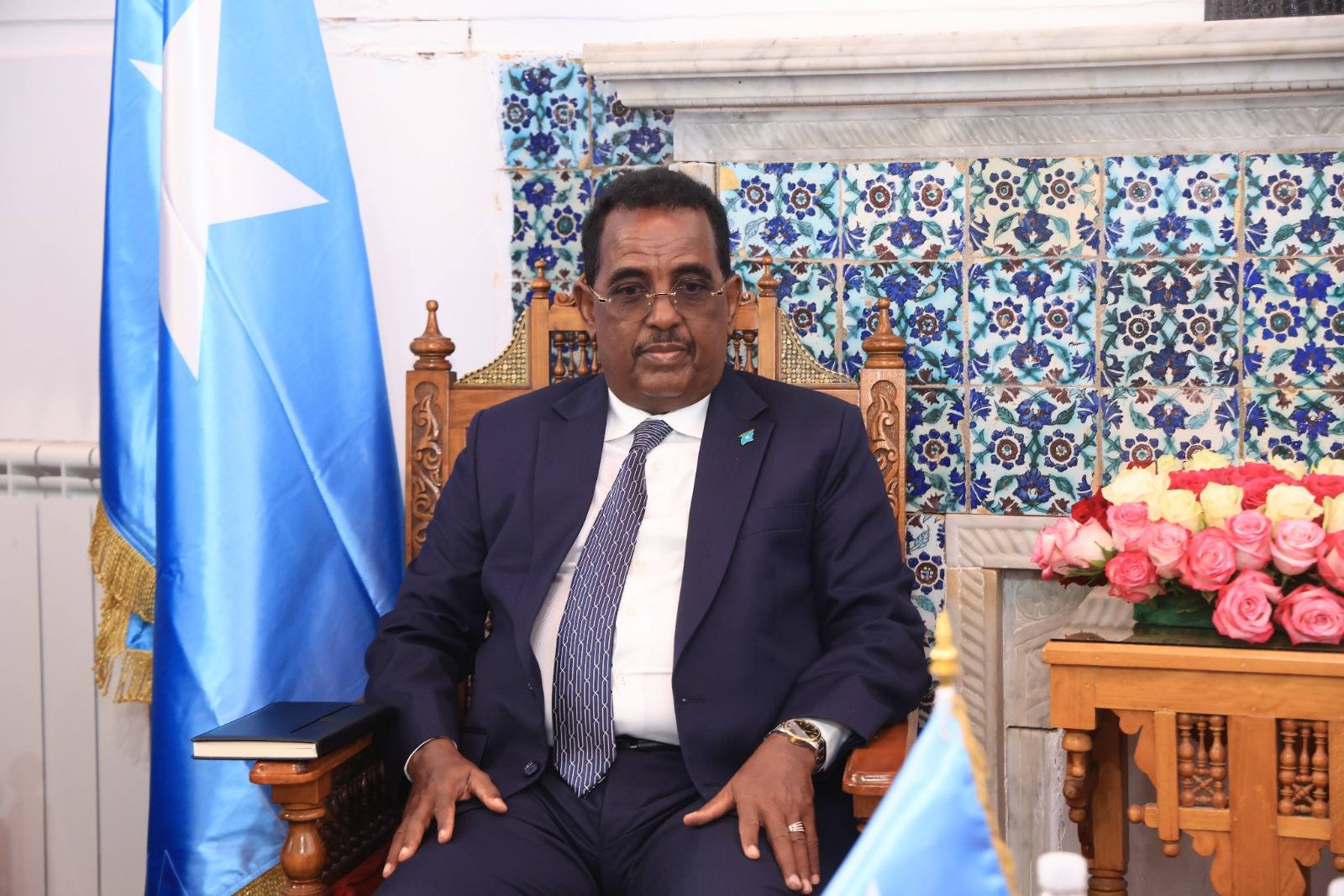 زيارة للسيد  وزير الداخلية والشؤون الفيدرالية والمصالحة بجمهورية الصومال الفيدرالية