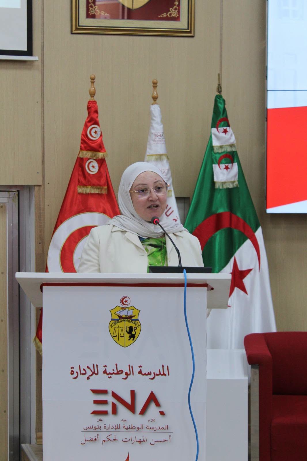 زيارة علمية وبيداغوجية لتلاميذ المدرسة الوطنية للإدارة إلى تونس