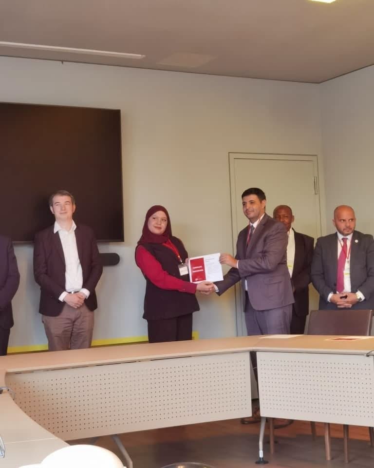 مواصلة البرنامج البيداغوجي للتربص العلمي والميداني لتلاميذ المدرسة الوطنية للإدارة بألمانيا