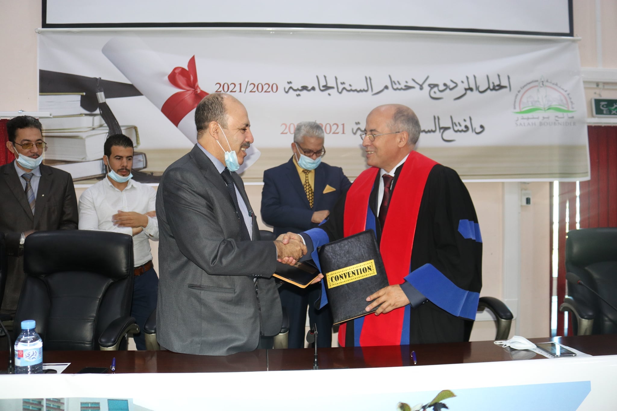 توقيع اتفاقية تعاون علمي بين المدرسة الوطنية للادارة وجامعة قسنطينة 3